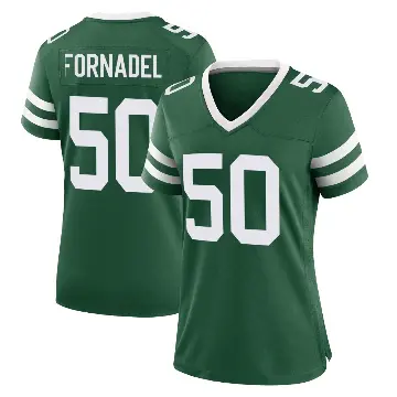 ＃50 Women's Liam Fornadel Green Game New York Jets Legacy Jersey