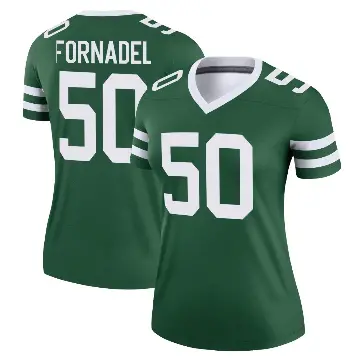 ＃50 Women's Liam Fornadel Green Legend New York Jets Legacy Jersey