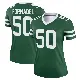 ＃50 Women's Liam Fornadel Green Legend New York Jets Legacy Jersey
