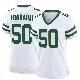 ＃50 Women's Liam Fornadel White Game New York Jets Legacy Jersey