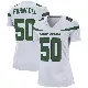 ＃50 Women's Liam Fornadel White Game New York Jets Spotlight Jersey