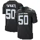 ＃50 Youth Liam Fornadel Black Game New York Jets Stealth Jersey
