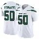 ＃50 Youth Liam Fornadel White Limited New York Jets Vapor F.U.S.E. Jersey