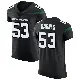 ＃53 Men's Zaire Barnes Black Elite New York Jets Stealth Vapor Untouchable Jersey