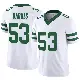 ＃53 Men's Zaire Barnes White Limited New York Jets Legacy Vapor F.U.S.E. Jersey