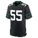 ＃55 Men's Braiden McGregor Black Game New York Jets Legacy Alternate Jersey
