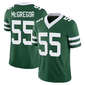 ＃55 Youth Braiden McGregor Green Limited New York Jets Legacy Vapor F.U.S.E. Jersey