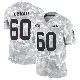 ＃60 Men's Kohl Levao Arctic Camo Limited New York Jets 2024 Salute to Service Jersey
