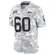 ＃60 Men's Kohl Levao Arctic Camo Limited New York Jets 2024 Salute to Service Jersey