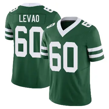 ＃60 Youth Kohl Levao Green Limited New York Jets Legacy Vapor F.U.S.E. Jersey