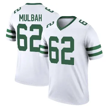 ＃62 Youth Fatorma Mulbah White Legend New York Jets Legacy Jersey