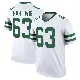 ＃63 Men's Gus Hartwig White Legend New York Jets Legacy Jersey