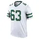 ＃63 Men's Gus Hartwig White Legend New York Jets Legacy Jersey