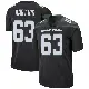 ＃63 Youth Gus Hartwig Black Game New York Jets Stealth Jersey