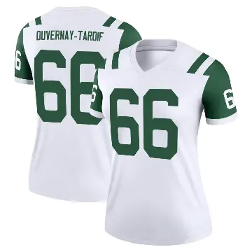 ＃66 Women's Laurent Duvernay-Tardif White Legend New York Jets Classic Alternate Jersey