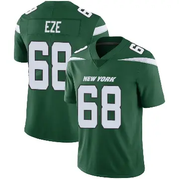 ＃68 Youth Obinna Eze Green Limited New York Jets Gotham Vapor Jersey