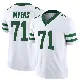 ＃71 Youth Josh Myers White Game New York Jets Legacy Jersey