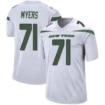 ＃71 Youth Josh Myers White Game New York Jets Spotlight Jersey