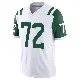 ＃72 Youth Cameron Clark White Limited New York Jets Classic Alternate Vapor F.U.S.E. Jersey