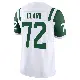 ＃72 Youth Cameron Clark White Limited New York Jets Classic Alternate Vapor F.U.S.E. Jersey