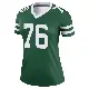 ＃76 Women's John Simpson Green Legend New York Jets Legacy Jersey