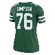 ＃76 Women's John Simpson Green Legend New York Jets Legacy Jersey