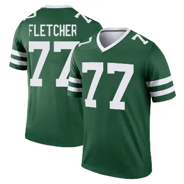 ＃77 Men's Michael Fletcher Green Legend New York Jets Legacy Jersey