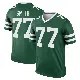 ＃77 Men's Tyron Smith Green Legend New York Jets Legacy Jersey