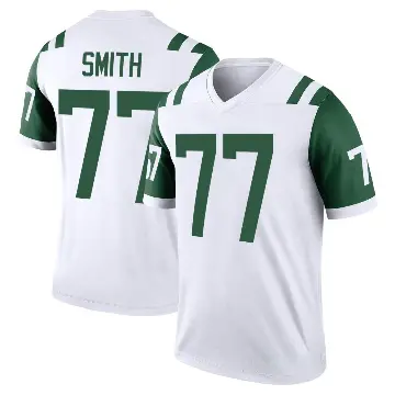 ＃77 Men's Tyron Smith White Legend New York Jets Classic Alternate Jersey