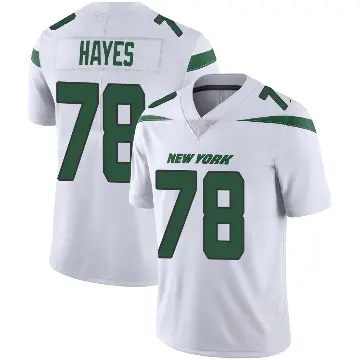 ＃78 Men's Marquis Hayes White Limited New York Jets Spotlight Vapor Jersey
