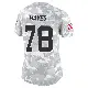 ＃78 Women's Marquis Hayes Arctic Camo Limited New York Jets 2024 Salute to Service Jersey