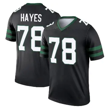 ＃78 Youth Marquis Hayes Black Legend New York Jets Legacy Jersey