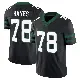 ＃78 Youth Marquis Hayes Black Limited New York Jets Legacy Alternate Vapor F.U.S.E. Jersey