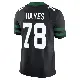 ＃78 Youth Marquis Hayes Black Limited New York Jets Legacy Alternate Vapor F.U.S.E. Jersey