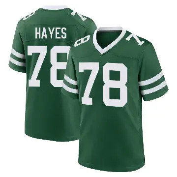 ＃78 Youth Marquis Hayes Green Game New York Jets Legacy Jersey