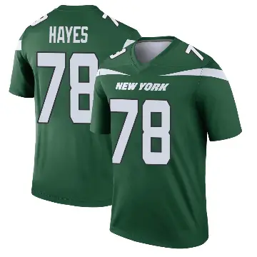 ＃78 Youth Marquis Hayes Green Legend New York Jets Gotham Player Jersey