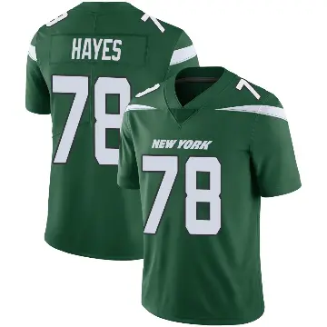 ＃78 Youth Marquis Hayes Green Limited New York Jets Gotham Vapor Jersey