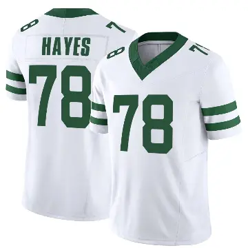 ＃78 Youth Marquis Hayes White Game New York Jets Legacy Jersey