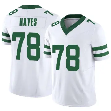 ＃78 Youth Marquis Hayes White Limited New York Jets Legacy Vapor F.U.S.E. Jersey