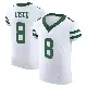 ＃8 Men's Andre Cisco White Elite New York Jets Alternate Vapor F.U.S.E. Jersey