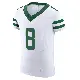 ＃8 Men's Andre Cisco White Elite New York Jets Alternate Vapor F.U.S.E. Jersey