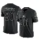＃80 Men's Wayne Chrebet Black Limited New York Jets Reflective Jersey