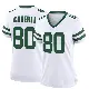 ＃80 Women's Wayne Chrebet White Game New York Jets Legacy Jersey