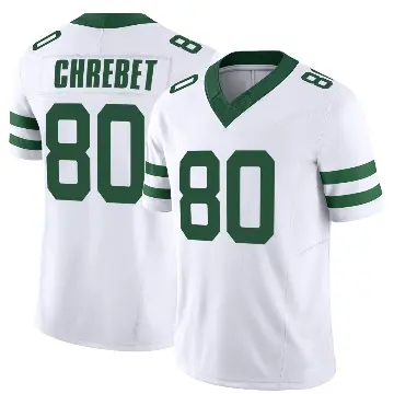 ＃80 Youth Wayne Chrebet White Game New York Jets Legacy Jersey