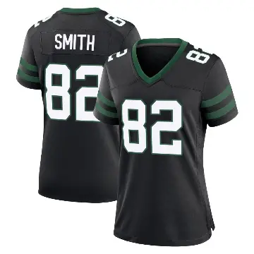＃82 Women's Arian Smith Black Game New York Jets Legacy Alternate Jersey