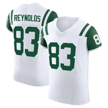 ＃83 Men's Josh Reynolds White Elite New York Jets Classic Alternate Vapor F.U.S.E. Jersey