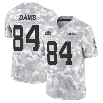 ＃84 Youth Corey Davis Arctic Camo Limited New York Jets 2024 Salute to Service Jersey