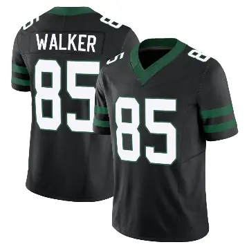 ＃85 Men's Wesley Walker Black Limited New York Jets Legacy Alternate Vapor F.U.S.E. Jersey