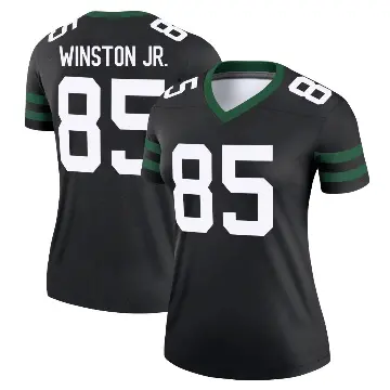 ＃85 Women's Easop Winston Jr. Black Legend New York Jets Legacy Jersey
