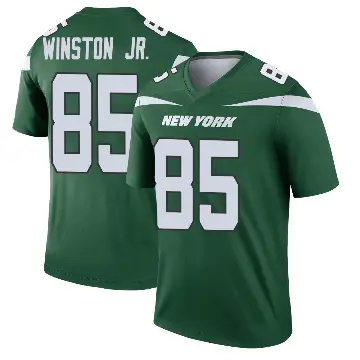 ＃85 Youth Easop Winston Jr. Green Legend New York Jets Gotham Player Jersey